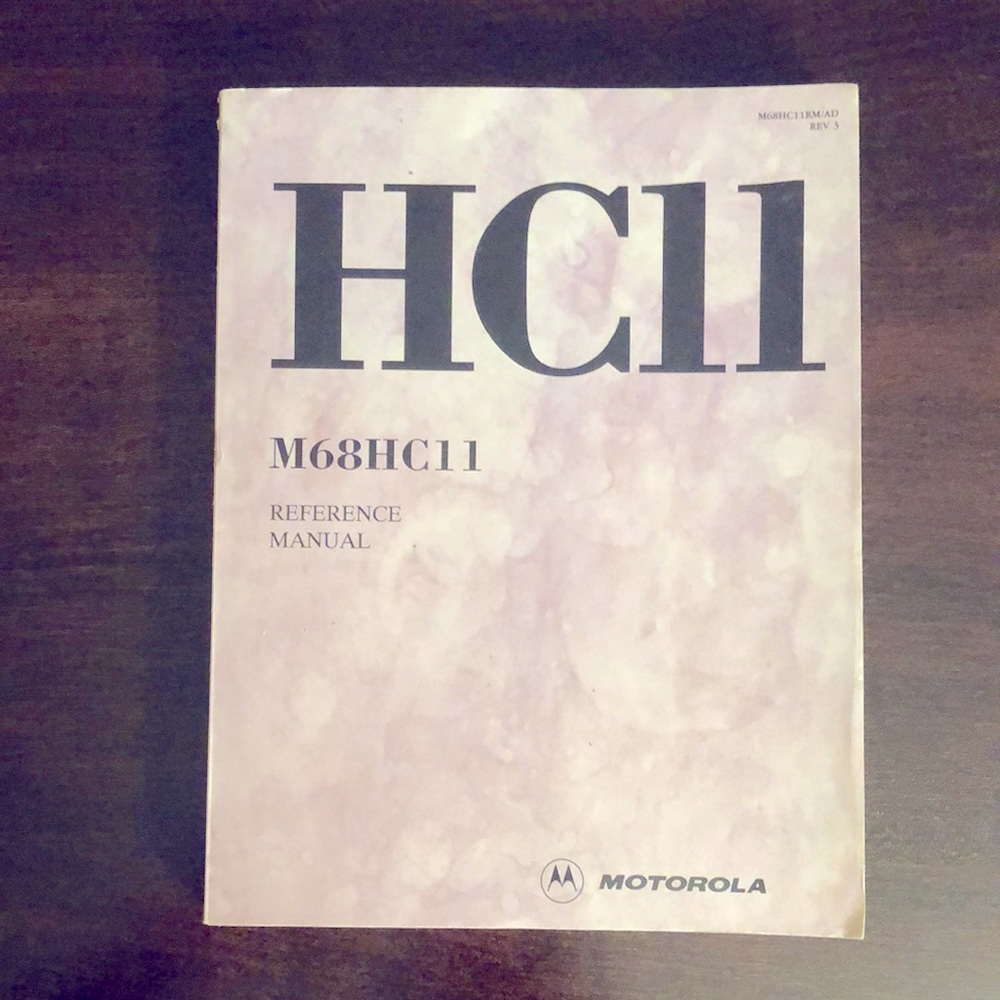 Motorola HC11 M68HC11 Reference Manual (Paperback)